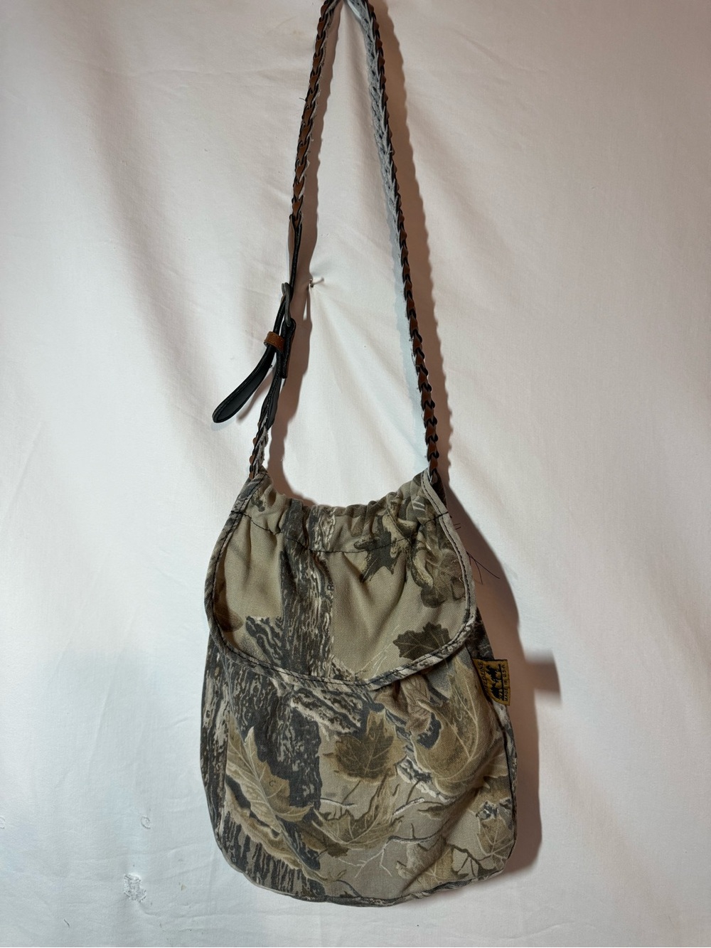 Vintage Fieldline Realtree Camo Shoulder Bag Made USA Y2K Hunting Crossbody